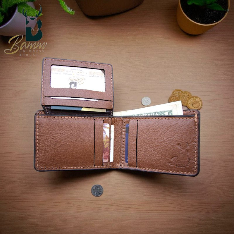 Natural Leather Wallet For Men From Bamm 2303