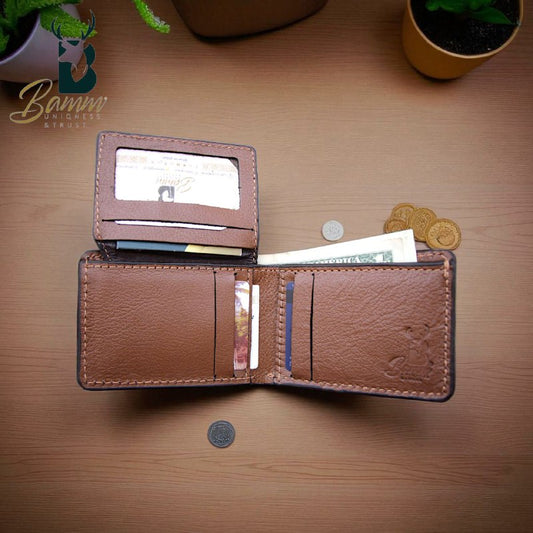 Natural Leather Wallet For Men From Bamm 2303