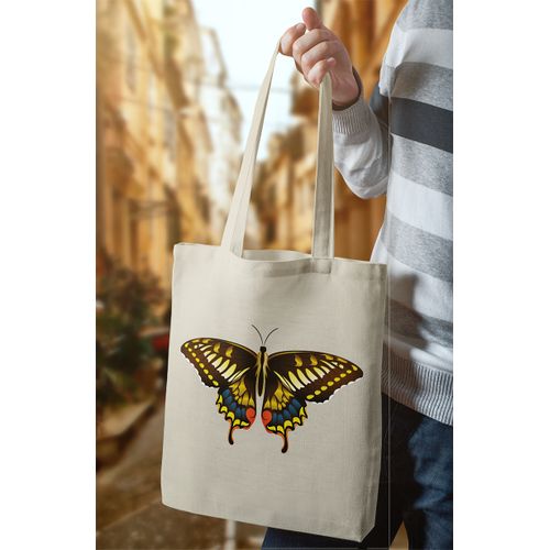 Tote Bag With Pocket And Handle