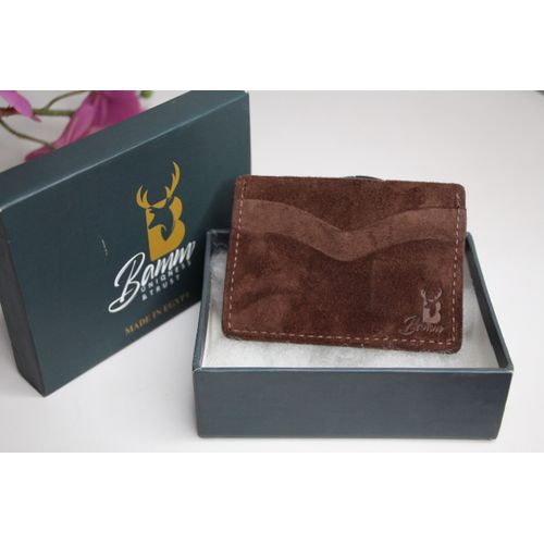Card Wallet Natural Leather