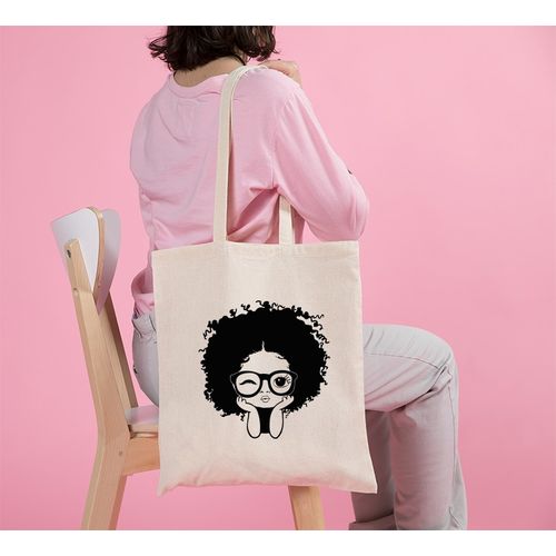 Tote Bag With Pocket And Handle