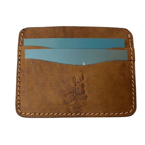 Card Wallet Natural Leather Havan
