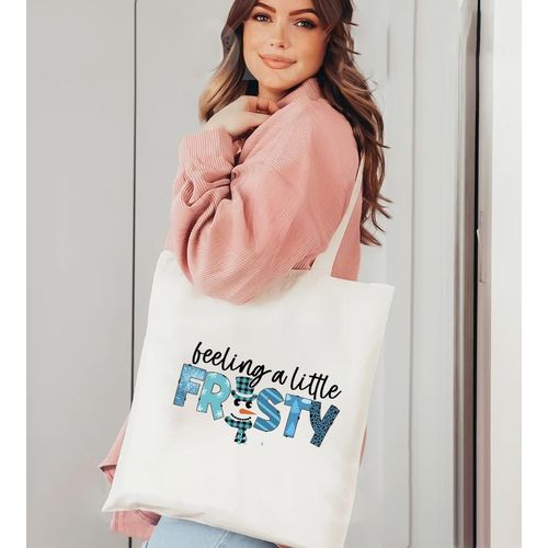 Tote Bag With Pocket And Handle