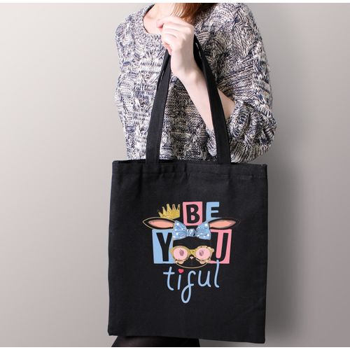 Tote Bag With Pocket And Handle