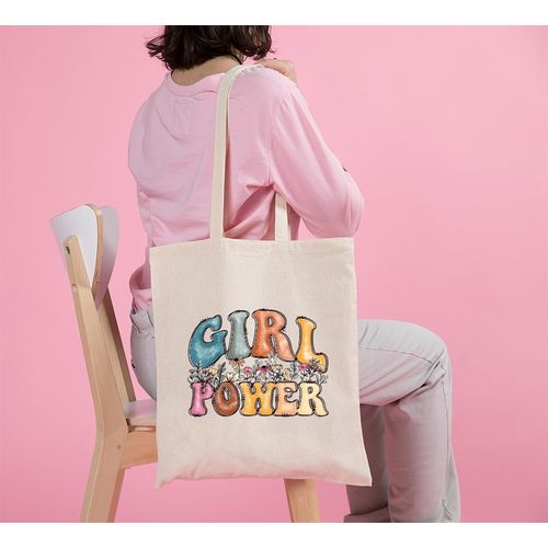 Tote Bag With Pocket And Handle