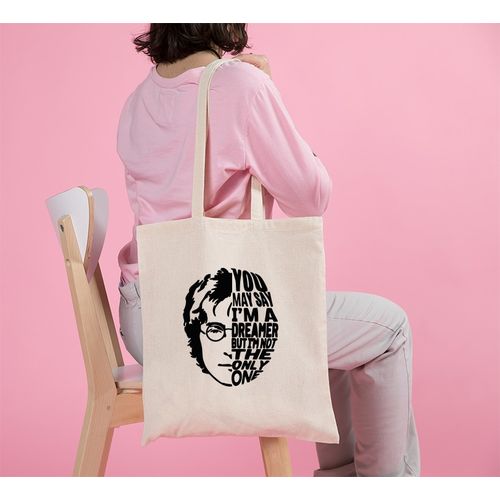 Tote Bag With Pocket And Handle