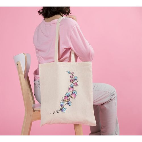 Tote Bag With Pocket And Handle