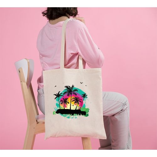Tote Bag With Pocket And Handle