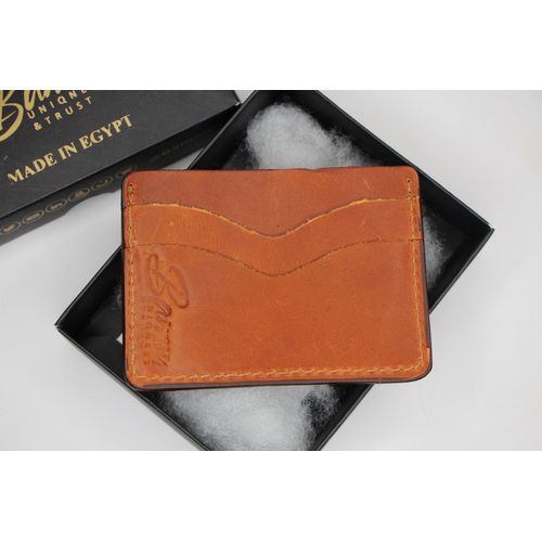 Card Wallet Natural Leather Havan