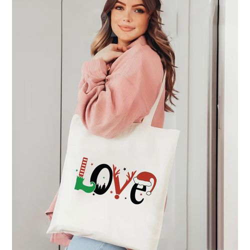 Tote Bag With Pocket And Handle