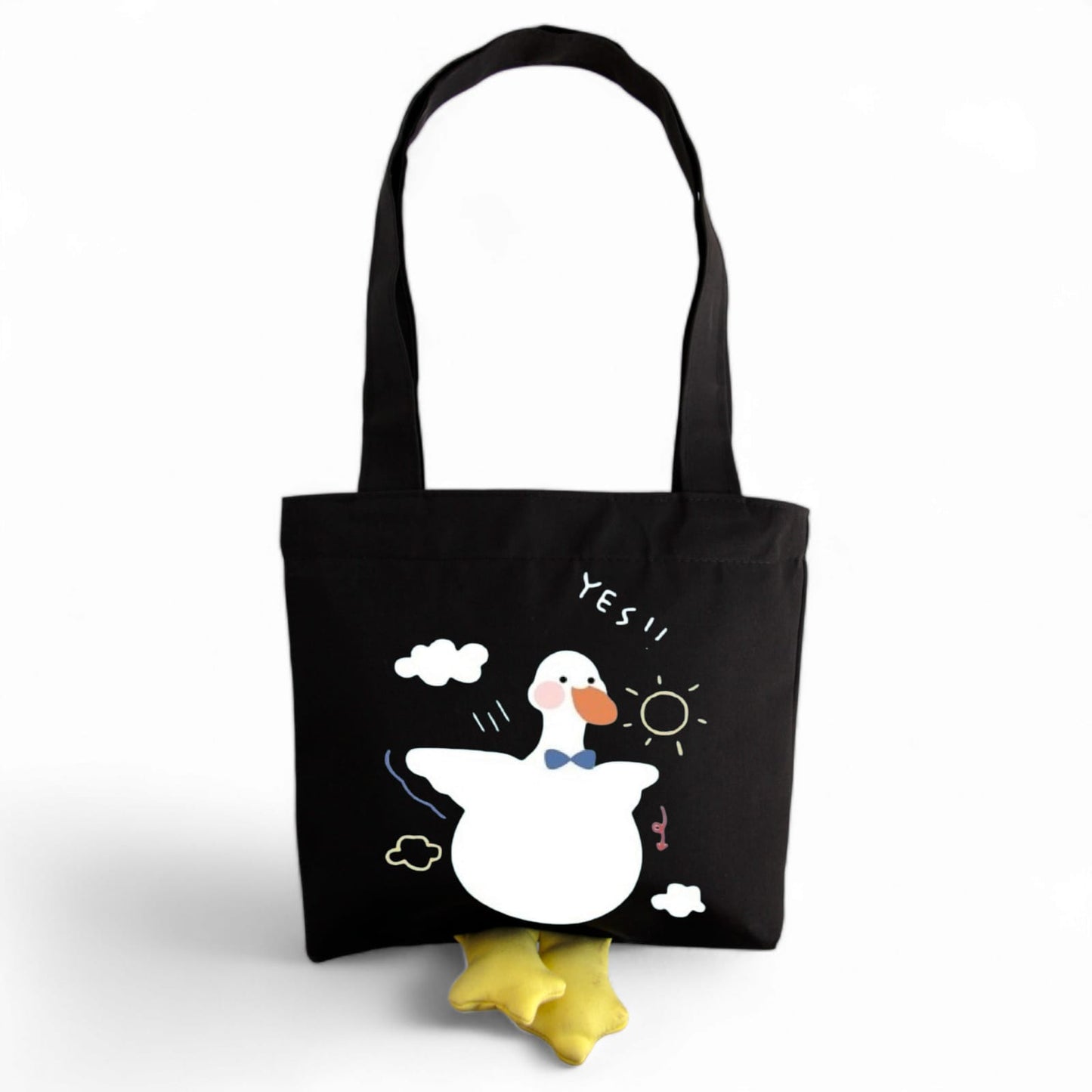 Printed Duck Tote Bag from bamm -8008