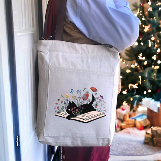 BAMM Beige Tote Bag With Two Adjustable Shoulder Straps