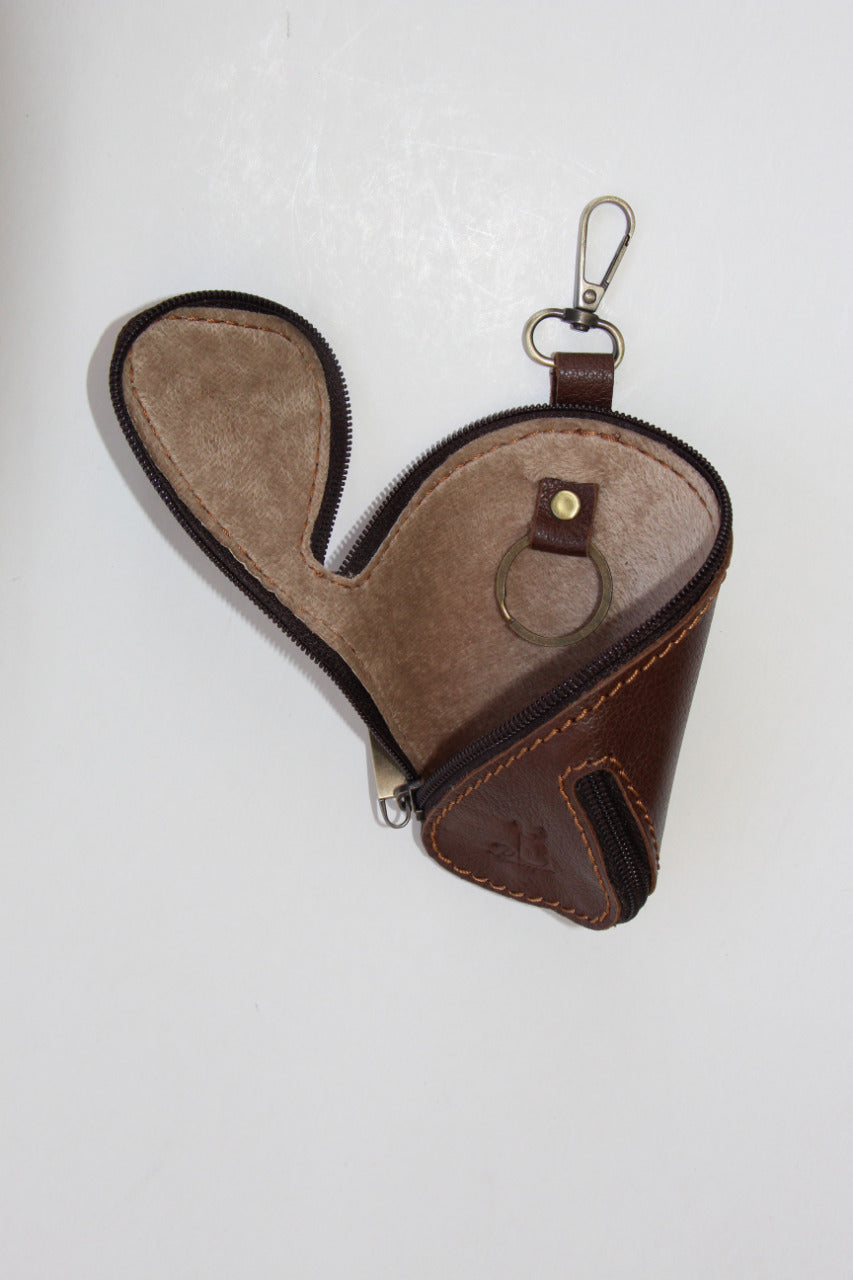 Premium Genuine Leather Keychain – Stylish & Durable 5004