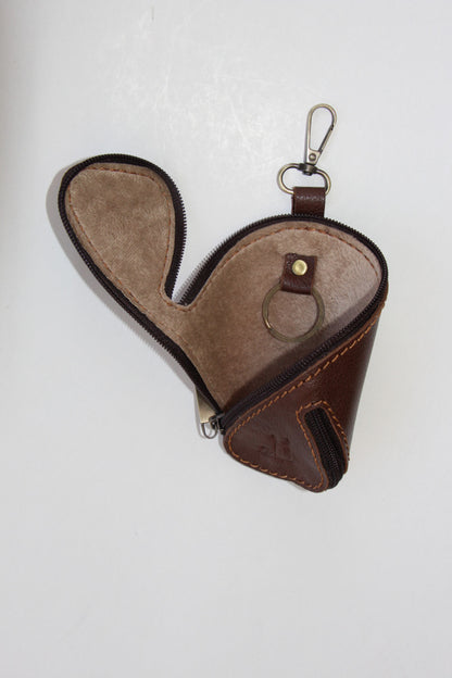 Premium Genuine Leather Keychain – Stylish & Durable 5004