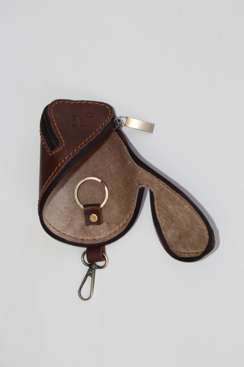 Premium Genuine Leather Keychain – Stylish & Durable 5004