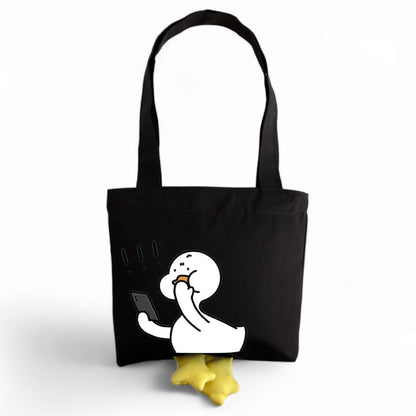 Printed Duck Tote Bag  from bamm -8008