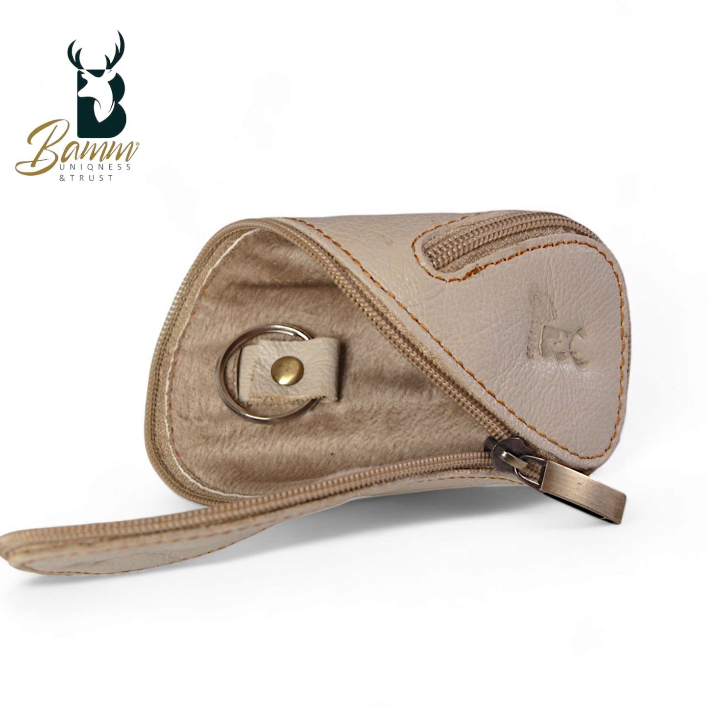 Premium Genuine Leather Keychain – Stylish & Durable 5004
