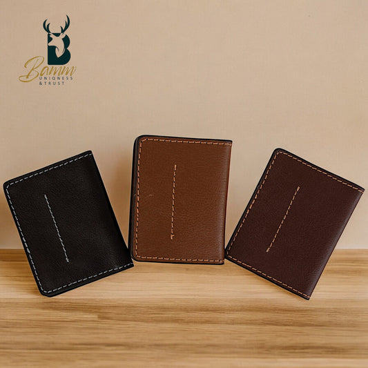 Genuine Leather Cardholder – Slim, Stylish & Durable