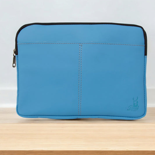 Genuine Leather iPad & Laptop Case – Shock-Resistant, Stylish & Secure for MacBook, Dell, and More