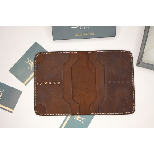 Handmade Genuine Leather Passport Holder