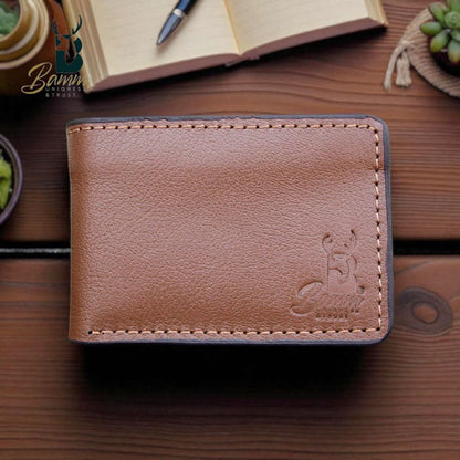 Natural Leather Wallet For Men From Bamm 2303