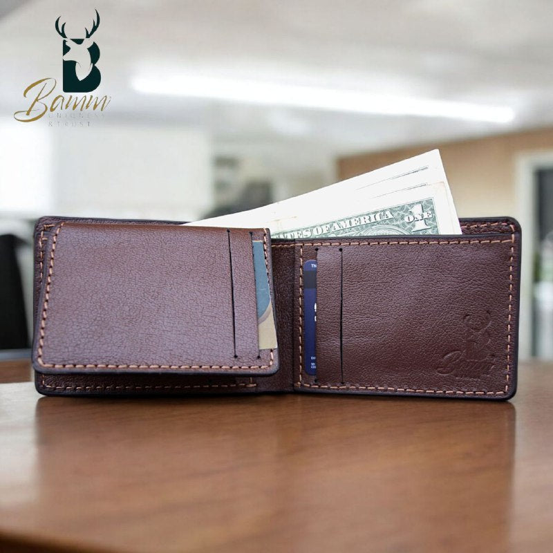 Natural Leather Wallet For Men From Bamm 2303