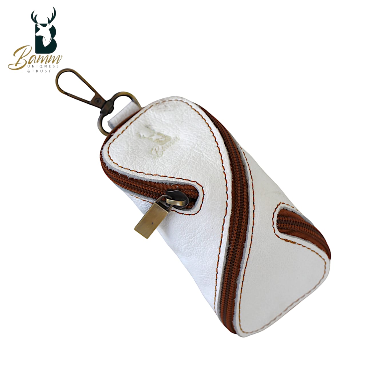 Premium Genuine Leather Keychain – Stylish & Durable 5004