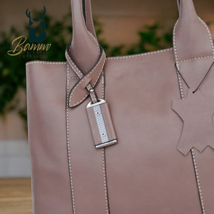 Elegant Women's Genuine Leather Handbag – Spacious & Stylish