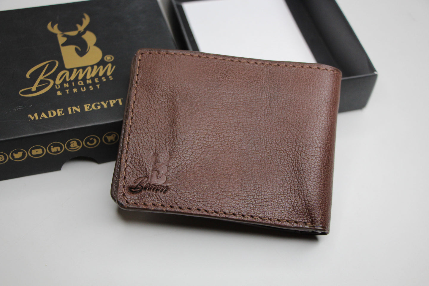 Natural Leather Wallet For Men From Bamm 2305