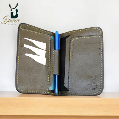 Handmade Genuine Leather Passport Holder-2313-