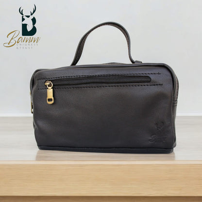 Elegant men's leather handbag 2243-1