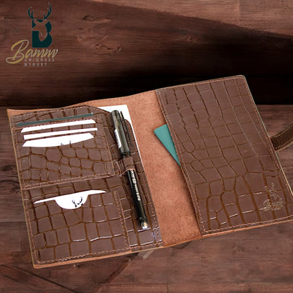 Natural Leather Document Wallet 2320