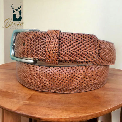 Leather Belt  Handmade Elegance by BAMM