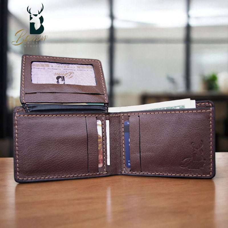 Natural Leather Wallet For Men From Bamm 2303