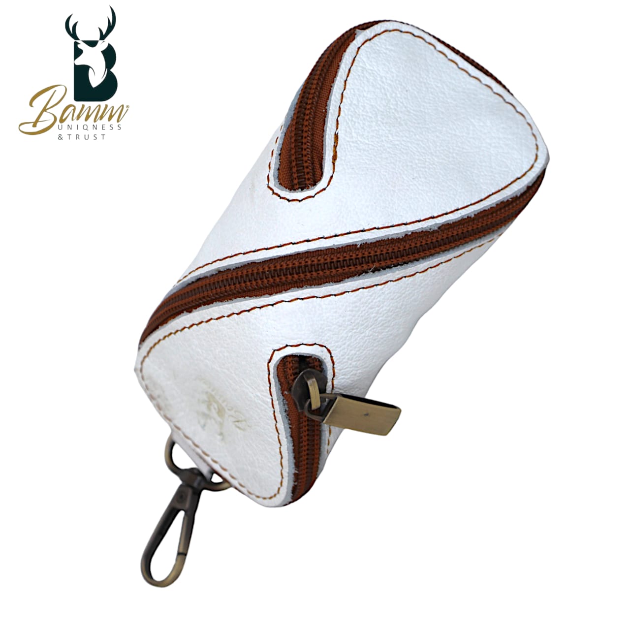 Premium Genuine Leather Keychain – Stylish & Durable 5004