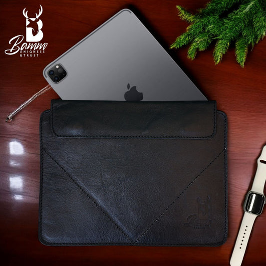 Genuine leather laptop cover-5002-