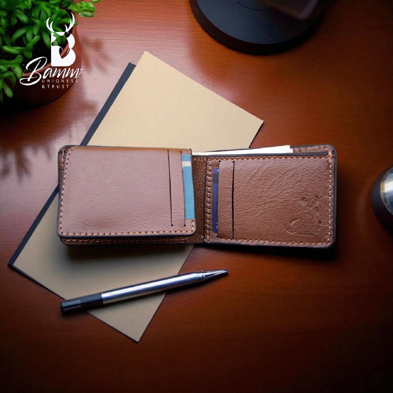 Natural Leather Wallet For Men From Bamm 2303