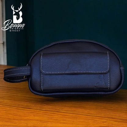 Natural Leather Bag With Mobile Case From Bamm mo: 2242
