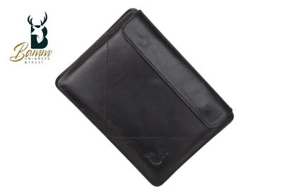 Genuine leather laptop cover-5002-