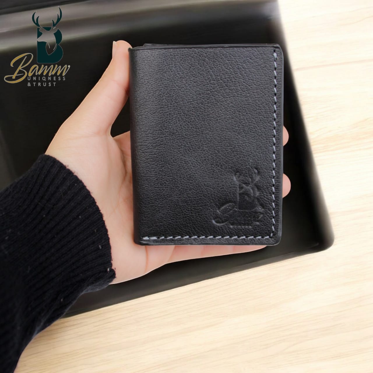 Wallet Natural Leather Brown 3 Layer-2214