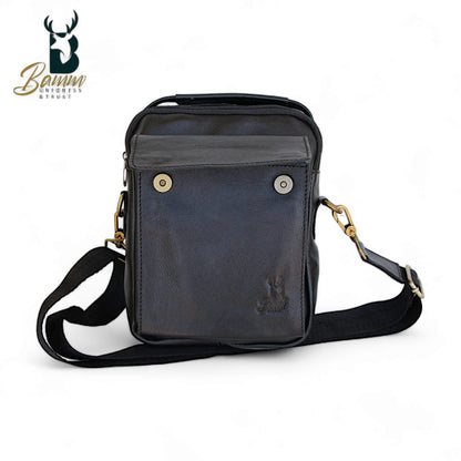Natural Leather Crossbody Bag-2804