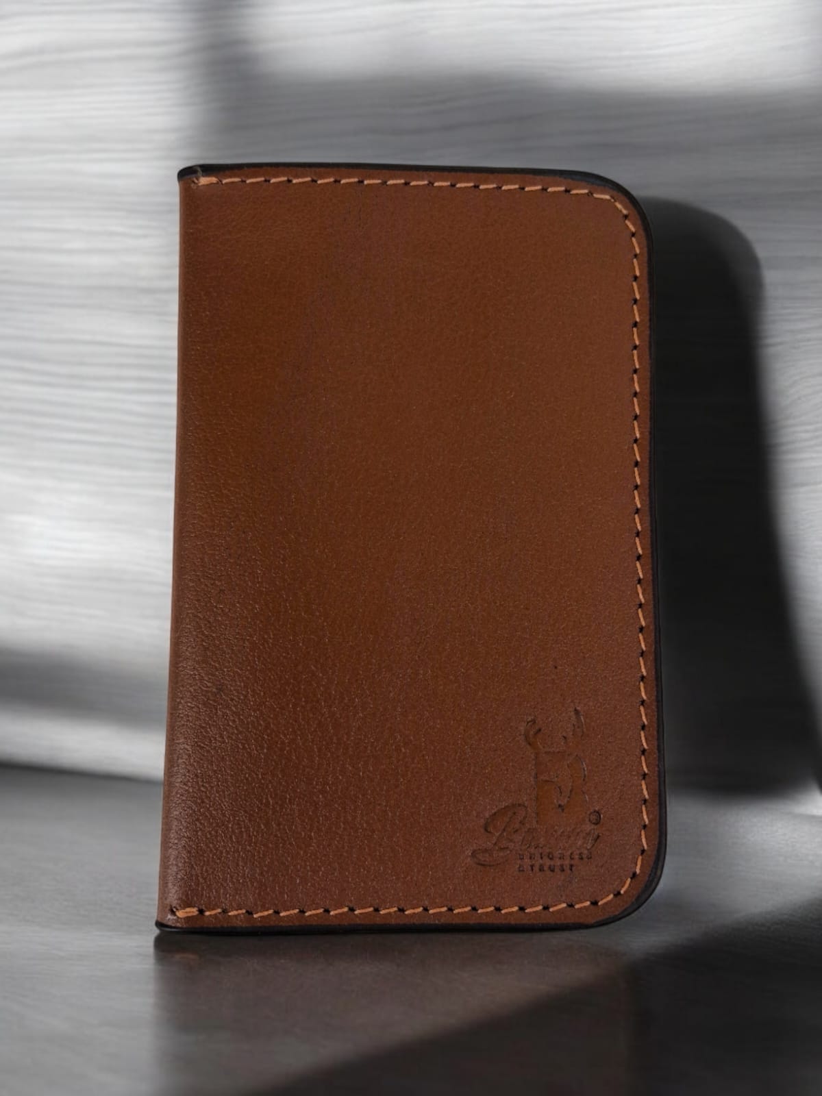 -Leather Passport Wallet From bamm - 2220