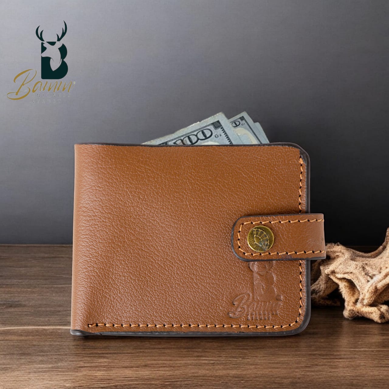 Natural Leather Wallet 2267