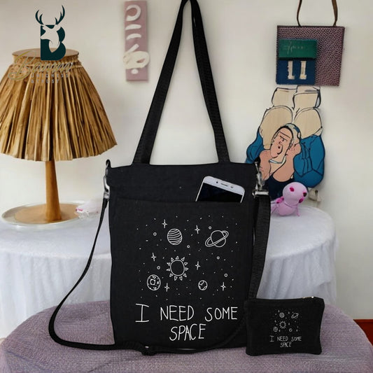BAMM  Tote Bag With Two Adjustable Shoulder Straps