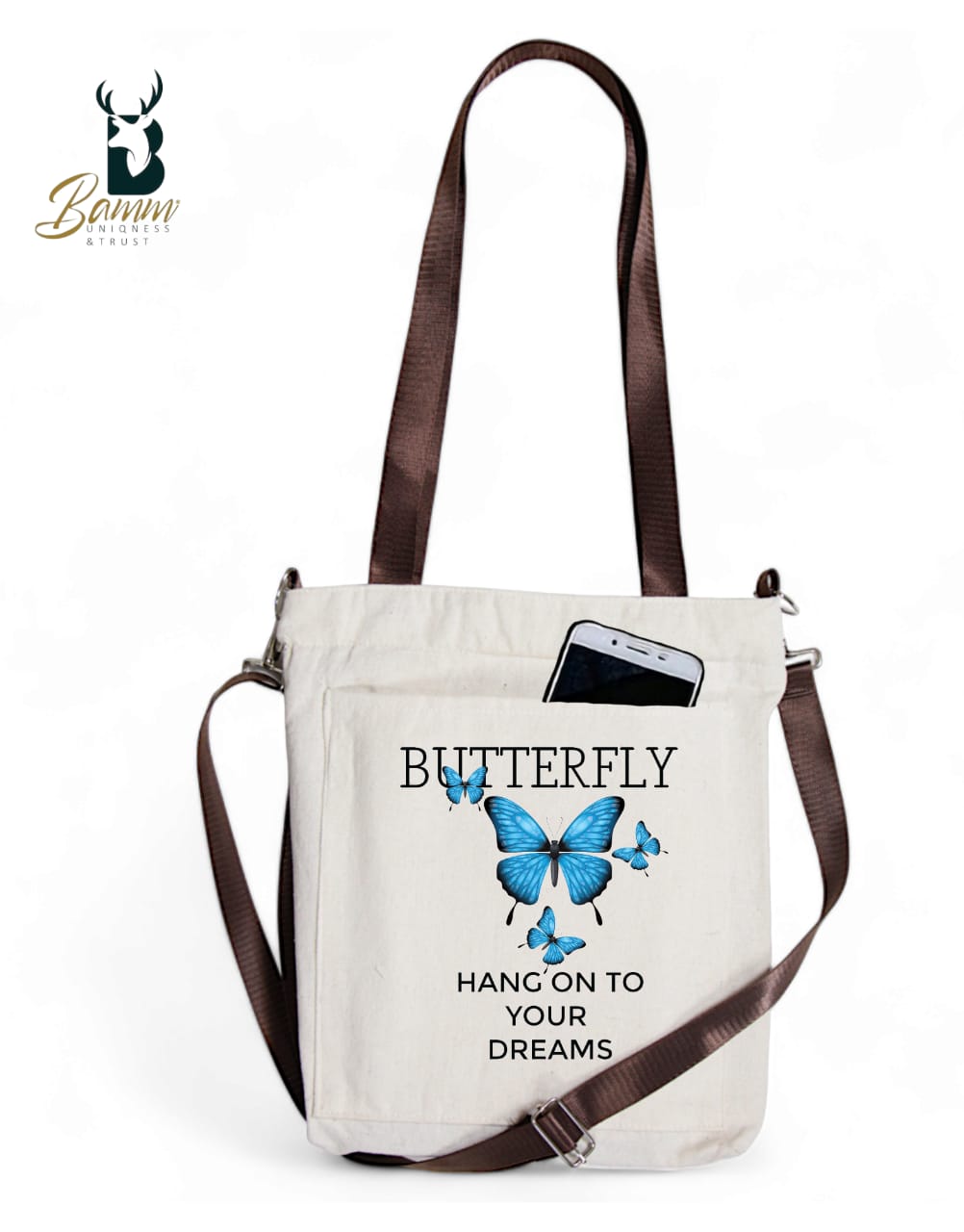 BAMM  Tote Bag With Two Adjustable Shoulder Straps 52
