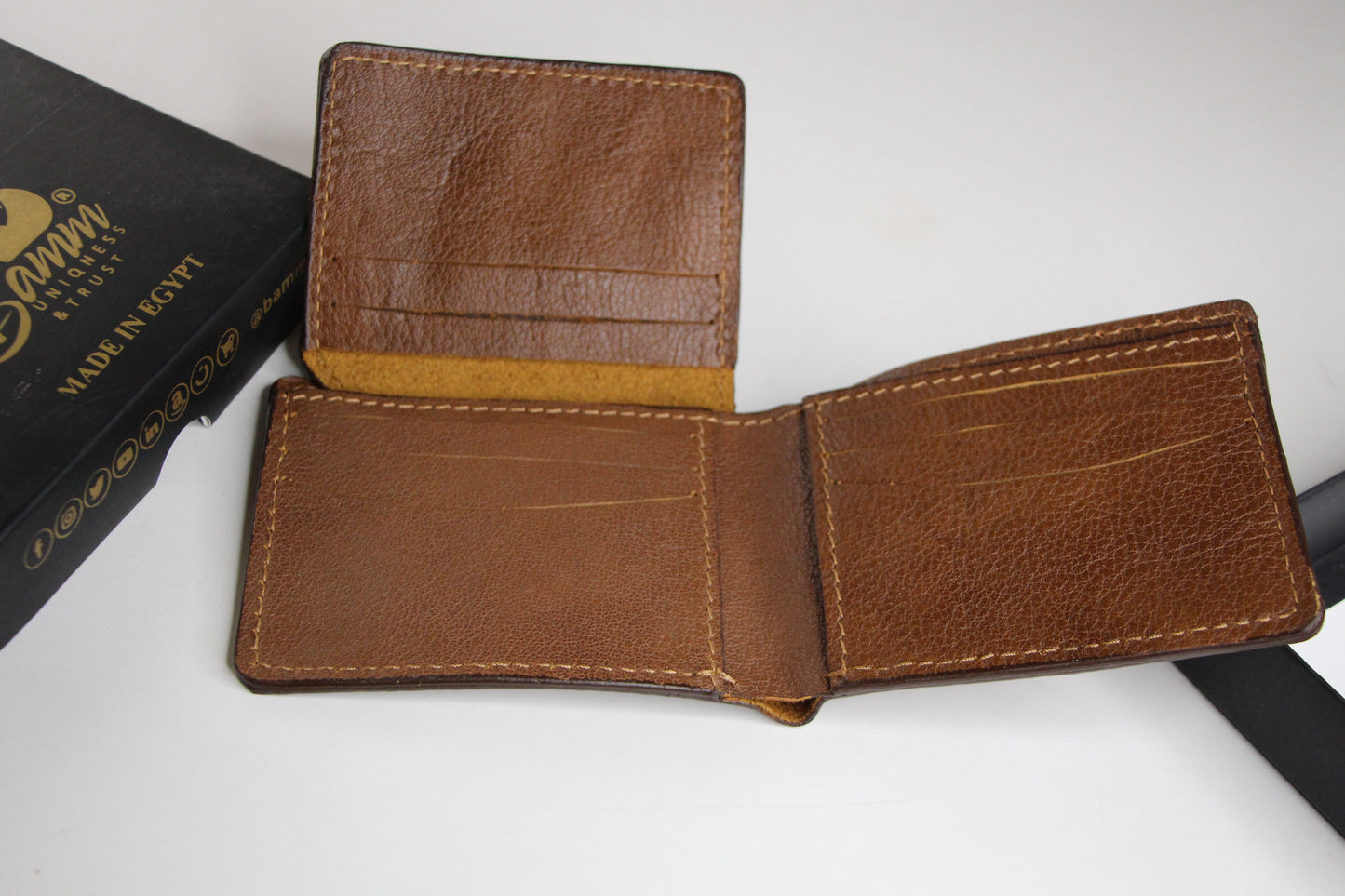 Natural Leather Wallet For Men From Bamm 2305