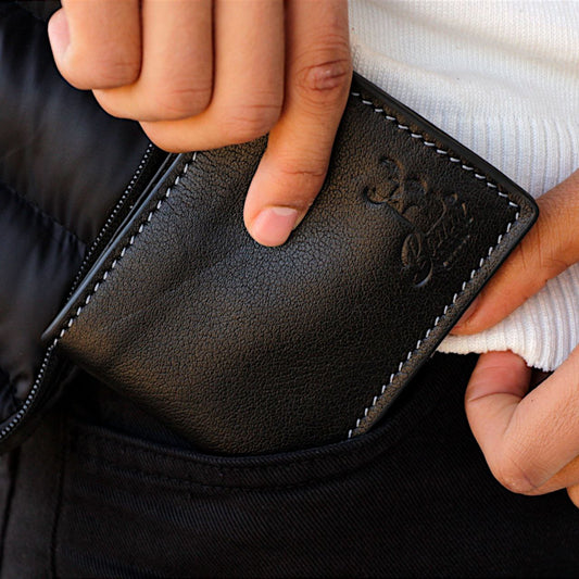 Natural Leather Wallet For Men From Bamm 2305