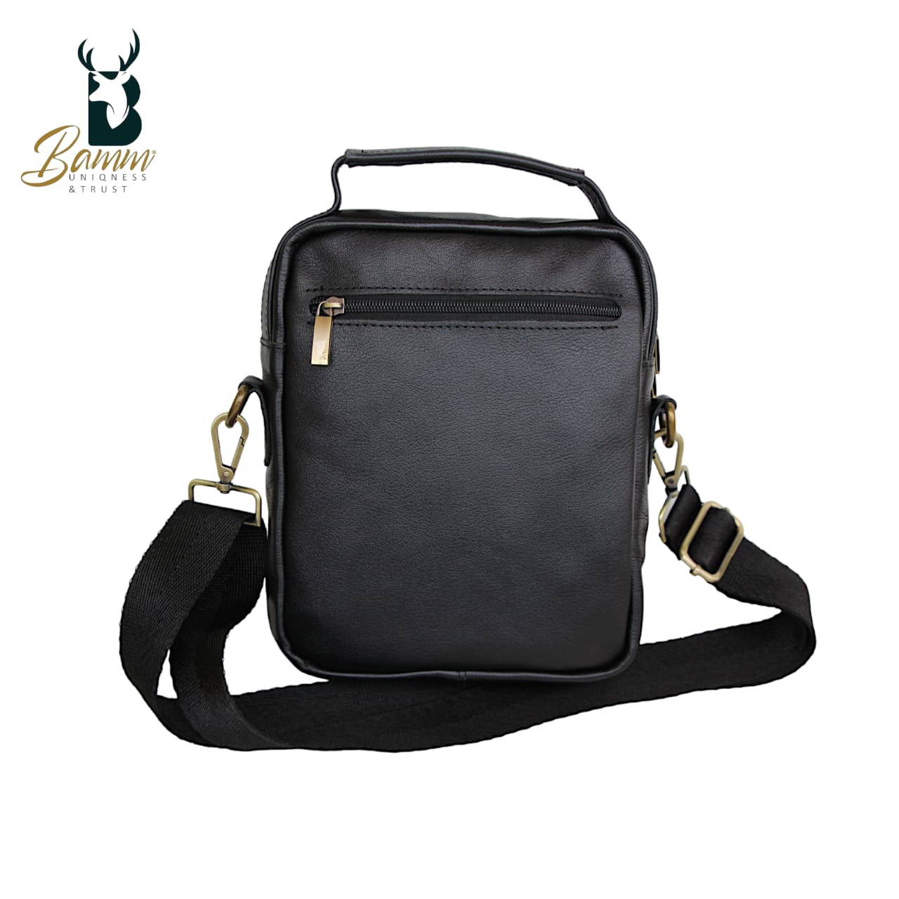 Natural Leather Crossbody Bag-2804