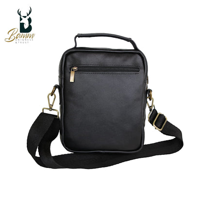 Natural Leather Crossbody Bag-2804
