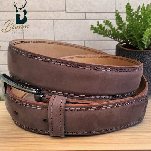 Leather Belt Handmade Elegance by BAMM